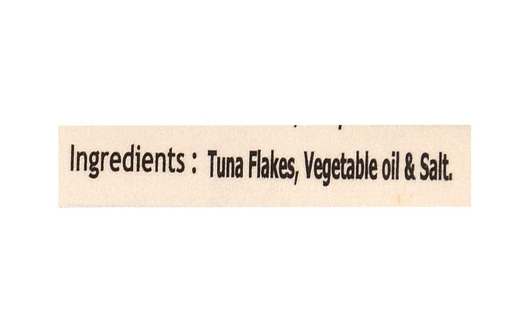Bluna Tuna Flakes In Veg. Oil   Tin  180 grams